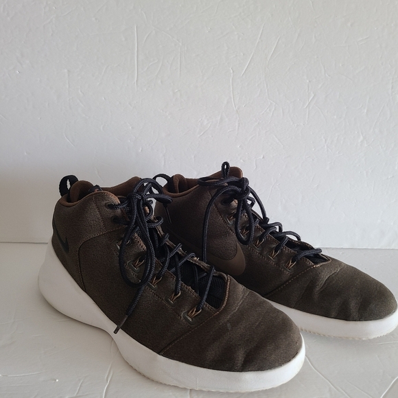 Nike Hyper3frsh Men's Olive Green Sneakers Sz 9.5 - Picture 1 of 9